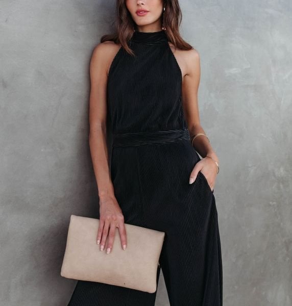 BLACK JUMPSUIT