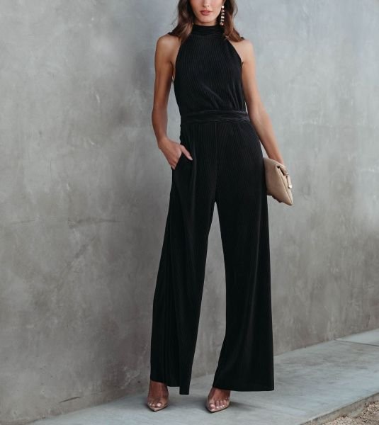 BLACK JUMPSUIT