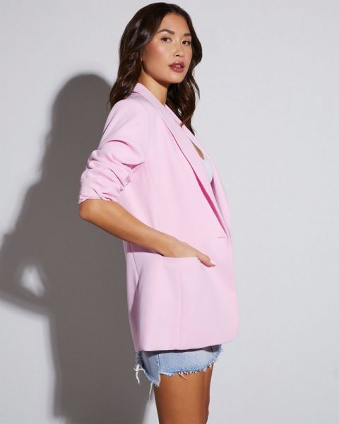 PINK BLAZER JACKET