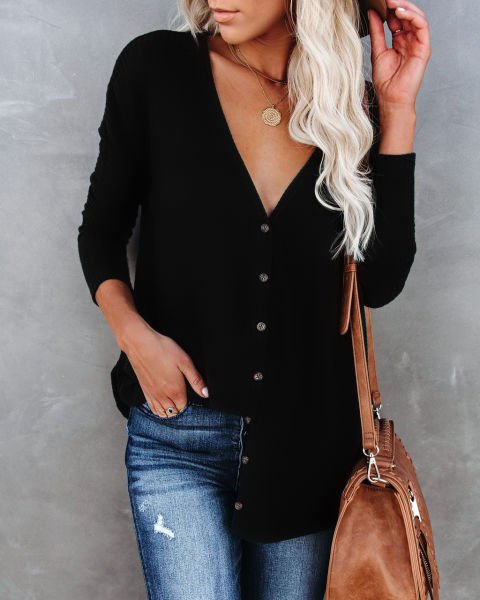 BLACK CARDIGAN