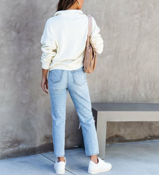 ECRU SWEATSHIRT