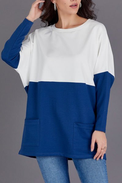 CAMEL-ECRU TUNIC