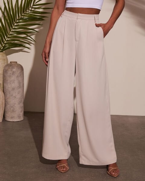 CREAM PANTS
