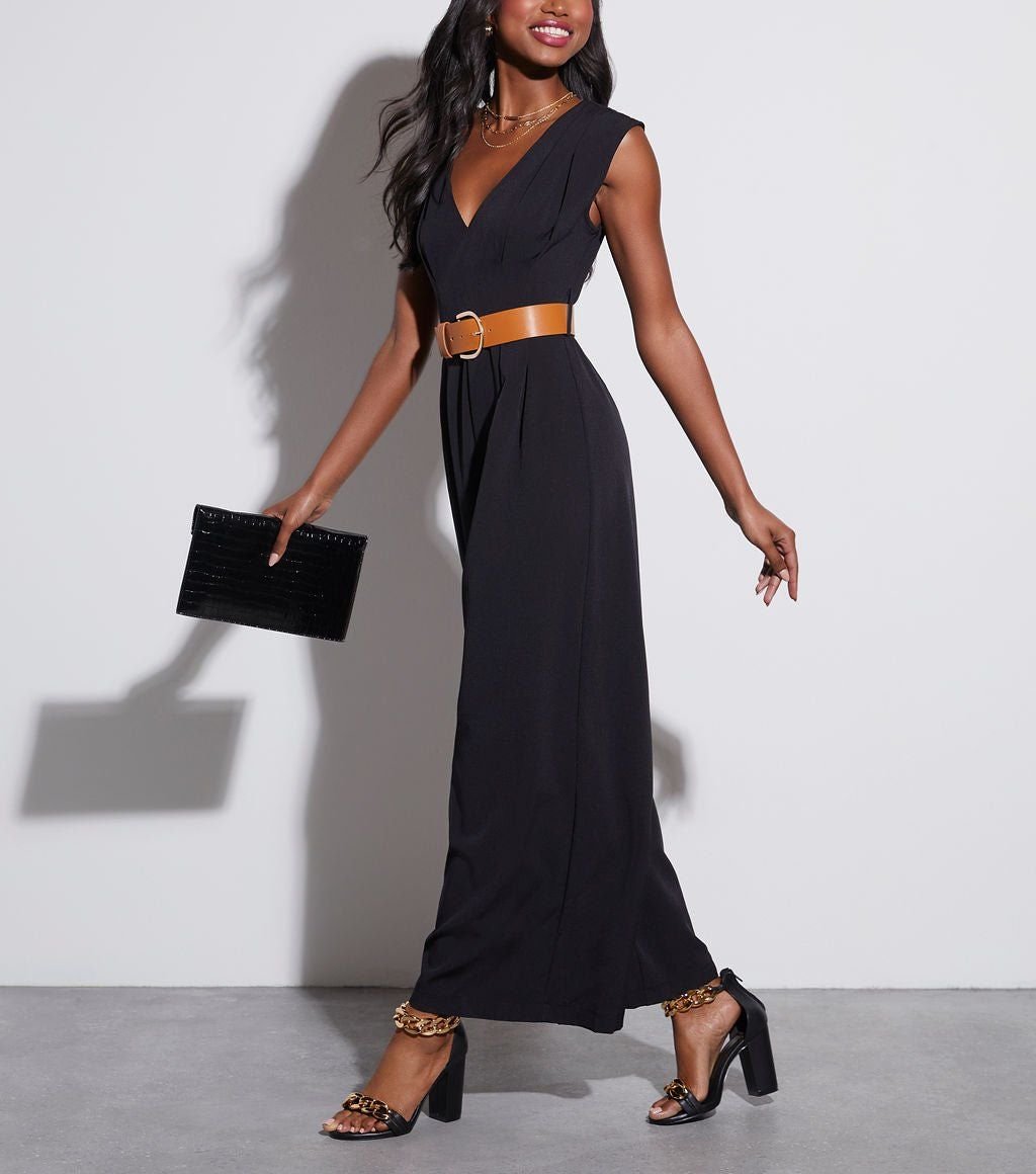 BLACK JUMPSUIT