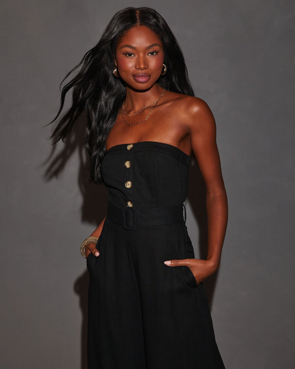 BLACK JUMPSUIT