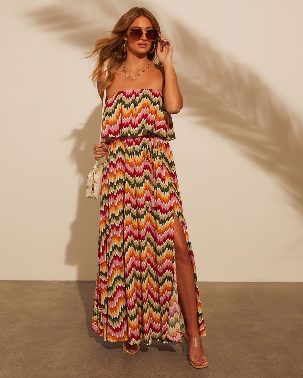 MULTICOLOR-PRINTED DRESS