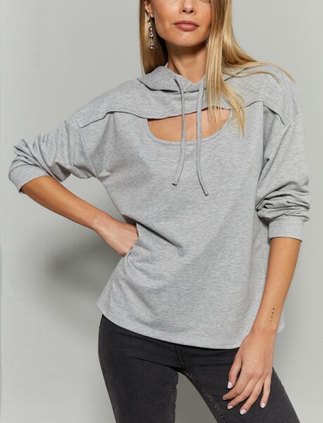 GREY SWEATSHIRT