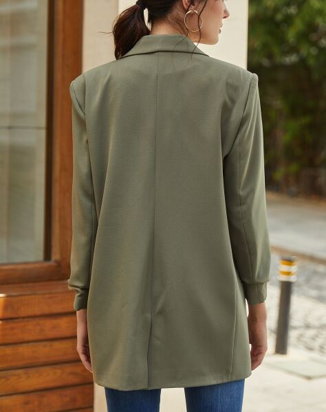 OLIVE BLAZER-JACKET