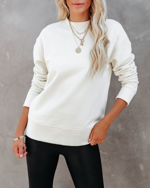 ECRU SWEATSHIRT