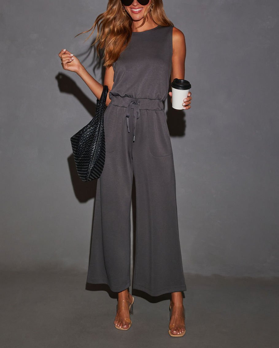 ANTHRACITE JUMPSUITE