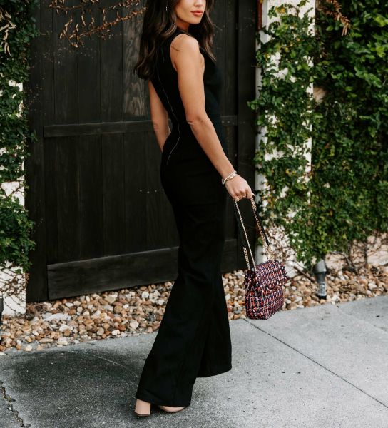 BLACK  JUMPSUIT