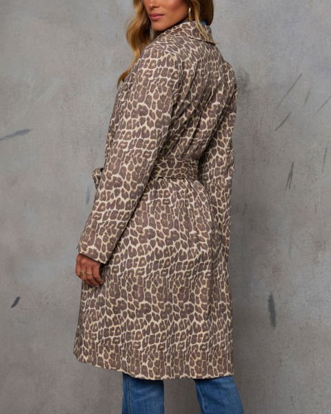 BEIGE-LEOPARD COAT
