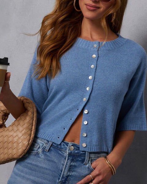 BLUE CARDIGAN