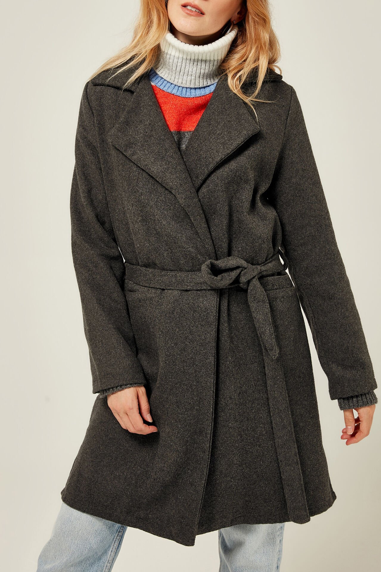 ANTHRACITE COAT