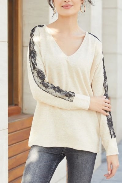 BEIGE BLOUSE