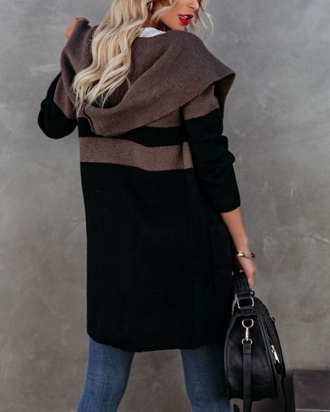 BLACK-BROWN COAT