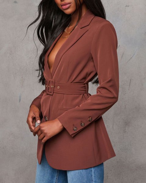 BROWN JACKET