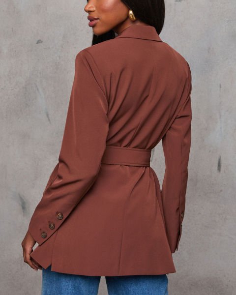 BROWN JACKET