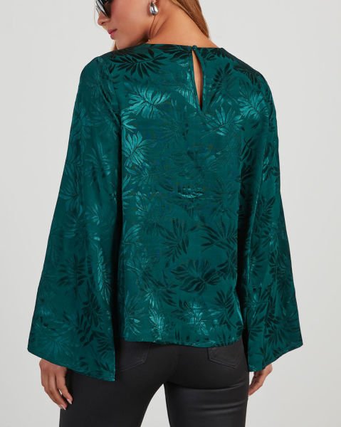 TEAL BLOUSE