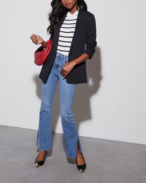 BLACK BLAZER JACKET