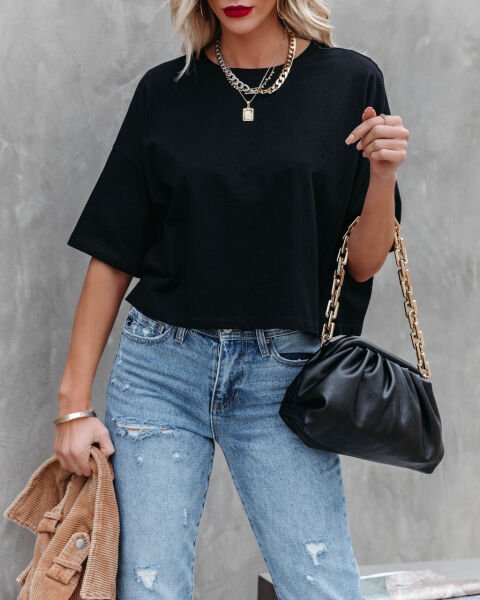 BLACK BLOUSE