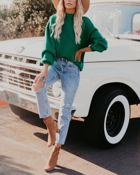 EMERALD SWEATERS M - EMERALD