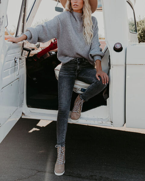 GREY SWEATERS S - GREY