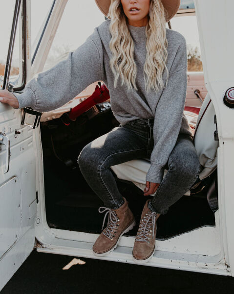 GREY SWEATERS L - GREY