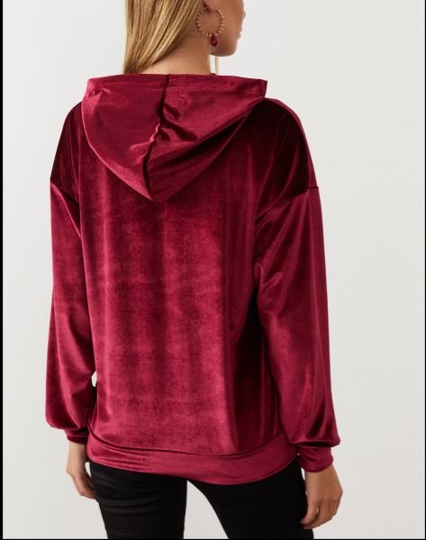 BURGUNDY BLOUSE