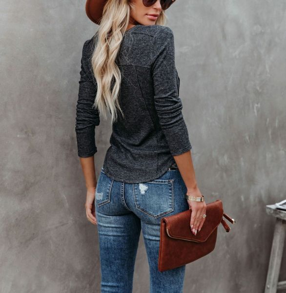 ANTHRACITE BLOUSE
