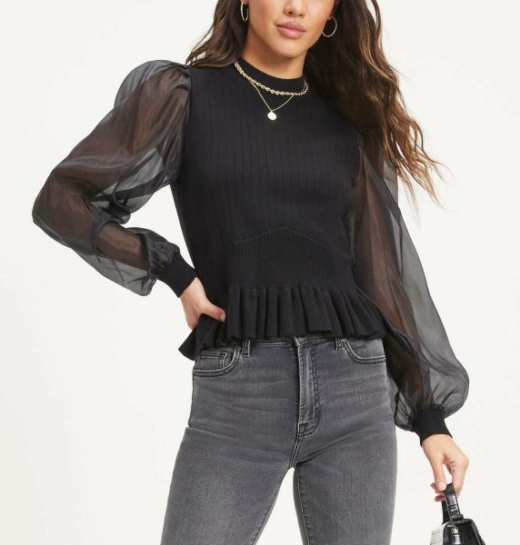 BLACK BLOUSE