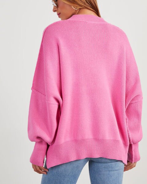 PINK SWEATERS M - PINK