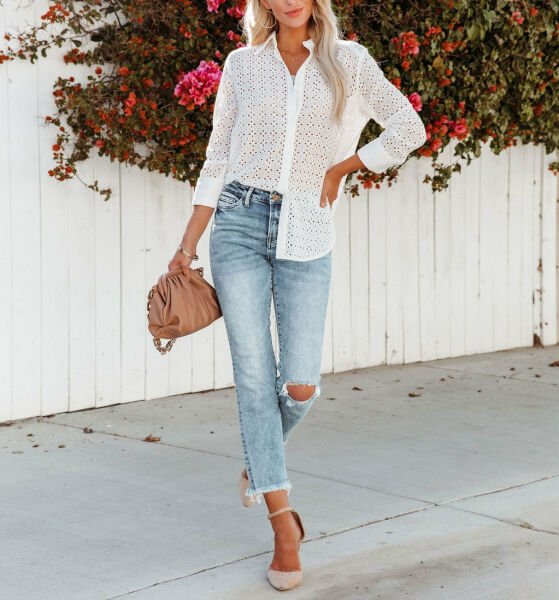 WHITE SHIRT S - WHITE