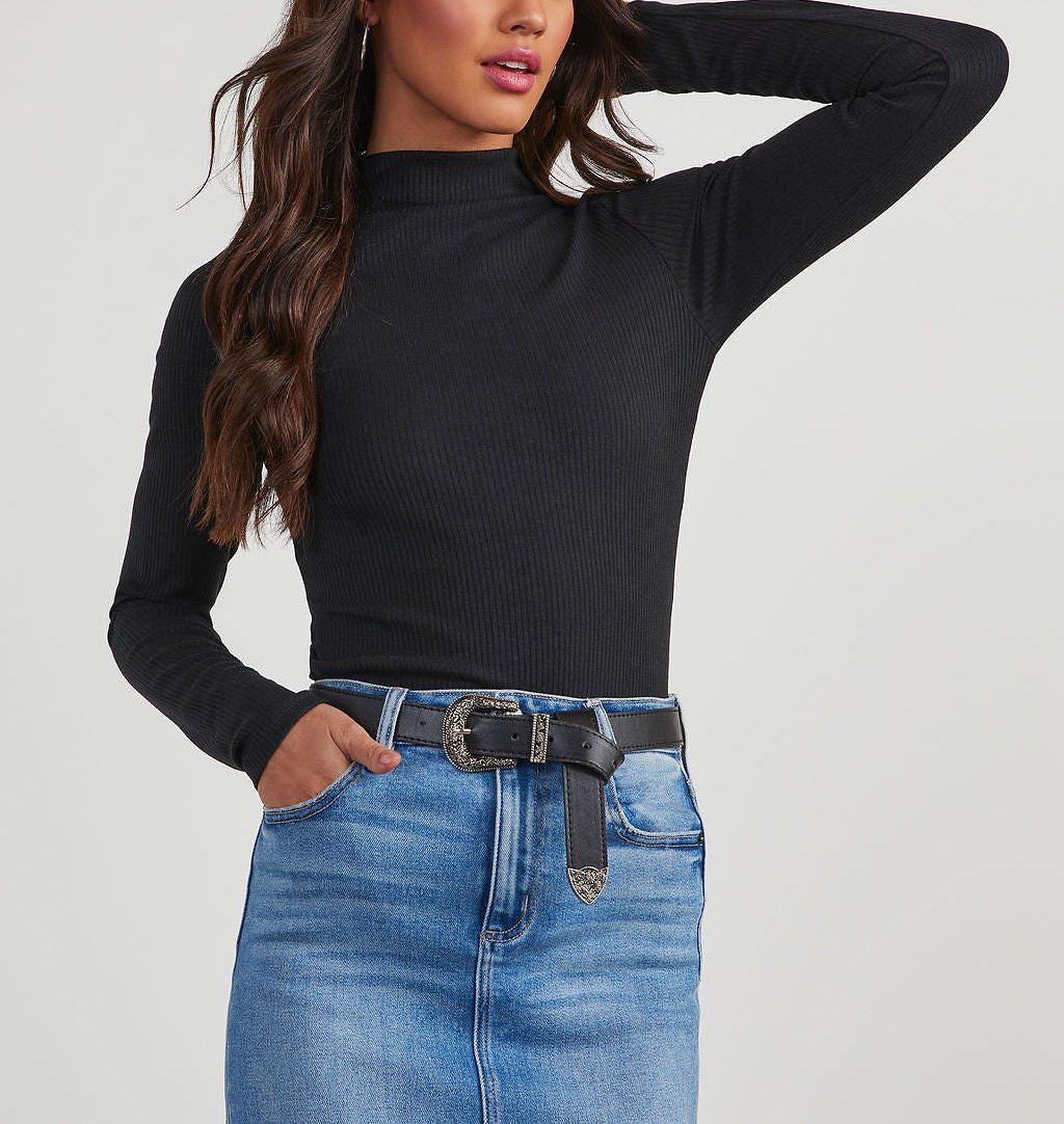 BLACK BLOUSE