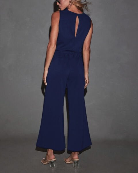 NAVY JUMPSUIT M - NAVY