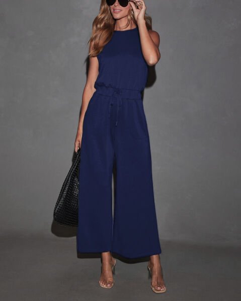 NAVY JUMPSUIT XL - NAVY