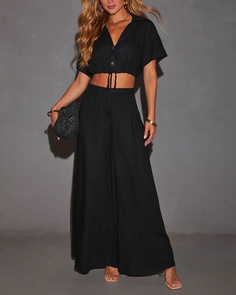 BLACK PANTS XL - BLACK