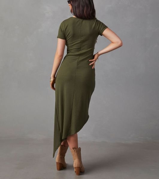 KHAKI DRESS