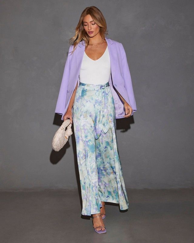 MULTICOLOR-FLORAL PANTS