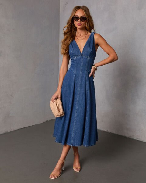 INDIGO DRESS L - INDIGO