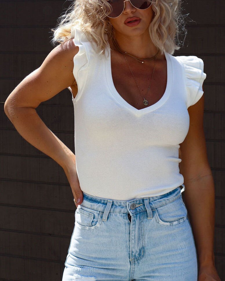 ECRU BLOUSE S - ECRU