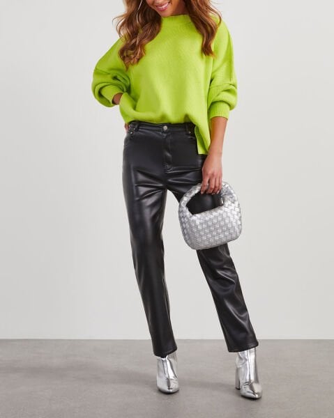 LIME SWEATER