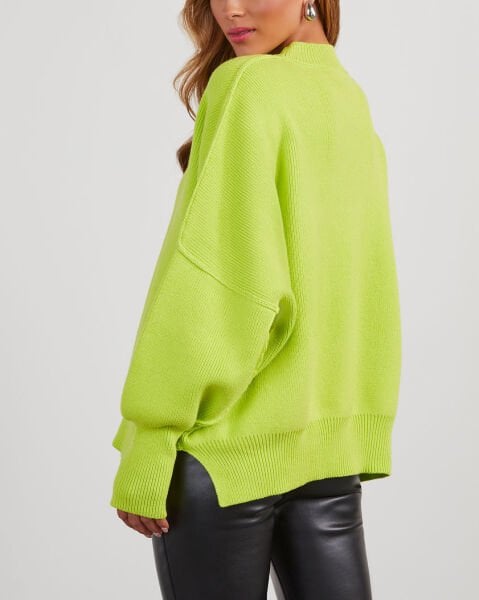 LIME SWEATER