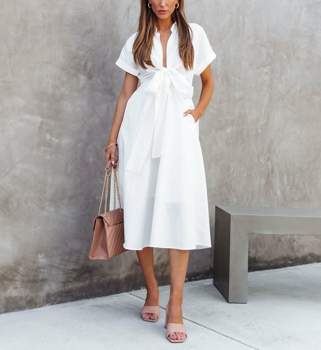 WHITE DRESS