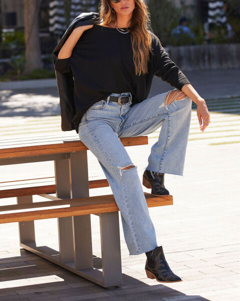BLACK SWEATERS S - BLACK