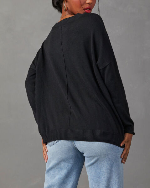 BLACK SWEATERS XL - BLACK