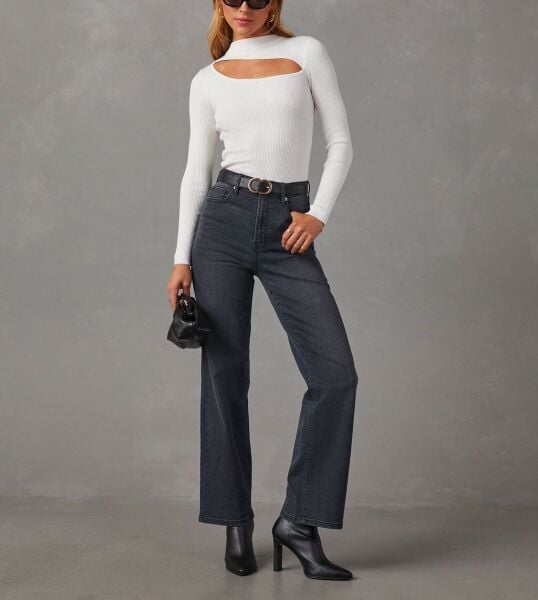 WHITE BLOUSE L - WHITE