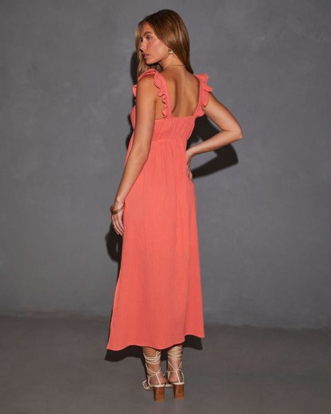 PEACH DRESS