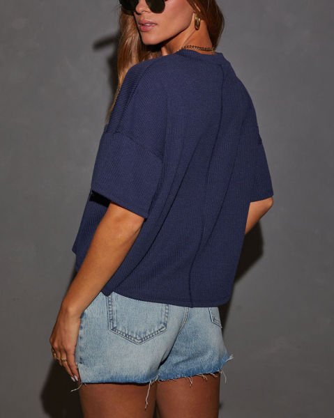 NAVY BLOUSE