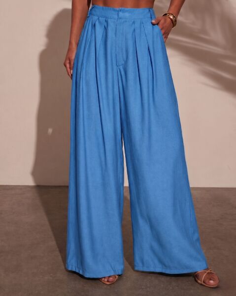 BLUE PANTS M - BLUE